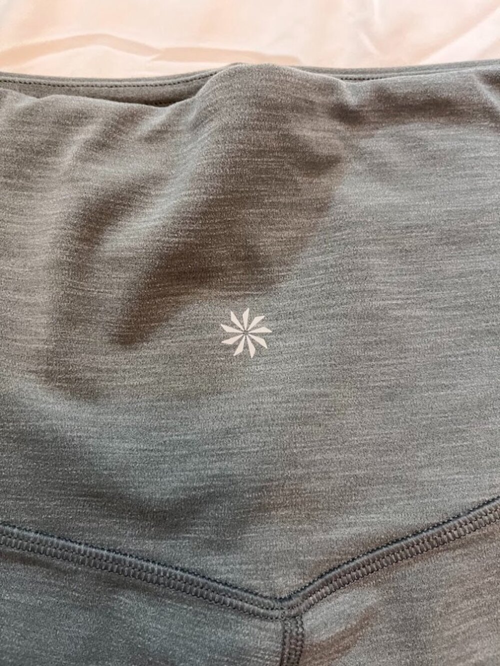 Athleta Salutation Stash Pocket 7/8 Tights Charcoal Grey XS High Rise - Picture 3 of 6